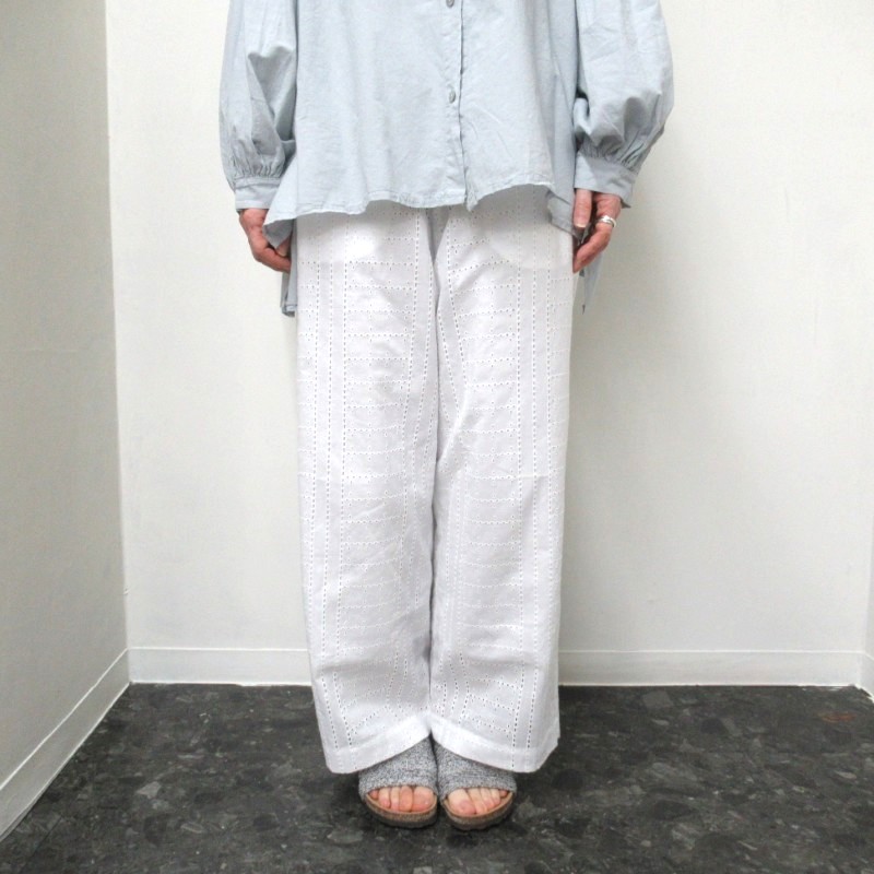 amherst  レース イージーパンツ /OFF1 【日本製】